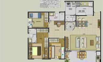 Imagem 2: Cobertura com 143m² com Piscina e Churrasqueira
