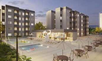 Imagem 2: Apartamento com 2 dormitórios à venda, 46 m² por R$ 202.196,84 - Guaribas - Eusébio/CE