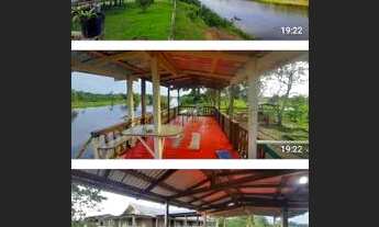 Imagem 5: Vendo sítio no lago do araçá