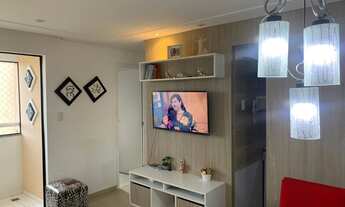 Imagem 2: Lindo 2/4 com Suíte e Varanda - 100% Mobiliado - Sussuarana - Próx. Ao CAB - Cond. Fechado