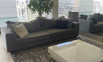 Imagem 1: Apartamento mobiliado e decorado para aluguel tem 223 m2 com 3 suítes- 4 vagas