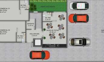 Imagem 4: Apartamento para venda com 64 metros quadrados com 2 quartos em Costa e Silva - Joinville