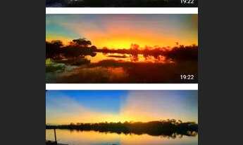 Imagem 6: Vendo sítio no lago do araçá