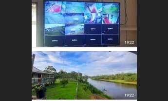 Imagem 2: Vendo sítio no lago do araçá