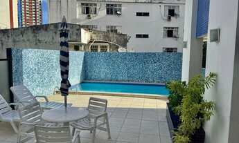 Imagem 3: Apartamento com 1 dormitório, 55 m² - venda por R$ 330.000,00 ou aluguel por R$ 3.200,00/m