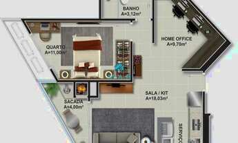 Imagem 4: Apartamentos à Venda em Localização Privilegiada no Bairro Itacorubi - Florianópolis/SC!