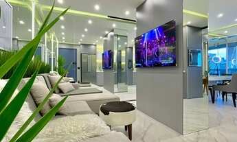 Imagem 2: Excelente apartamento 02 suíte mobiliado em Alphaville