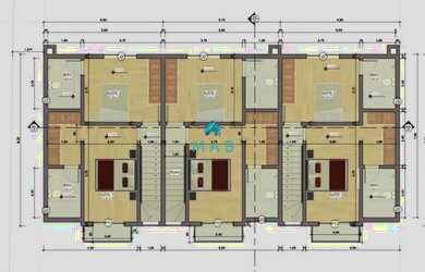 Imagem 4: Sobrados Geminados à Venda Localizado à 3000 metros do MAR na Praia de Ingleses, em Floria