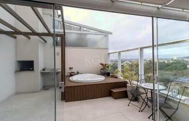 Imagem 4: Cobertura para Venda - 112.53m², 3 dormitórios, sendo 1 suites, 3 vagas - Santa Tereza