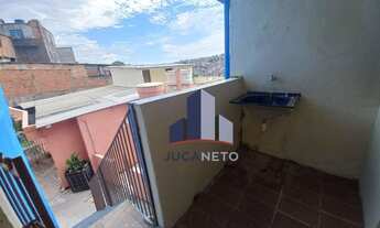 Imagem 2: Casa com 2 dormitórios para alugar, 60 m² por R$ 850/mês - Jardim Ipê - Mauá/SP