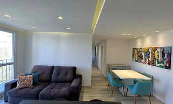 Imagem 2: Apartamento MOBILAIDO. 3 quartos (1 suíte), churrasqueira, sacada e 2 vagas. Infra complet