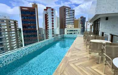 Imagem 4: Studio ZN Barra: Apartamento de 1 quarto, 22m², decorado, com piscina e academia no Roofto