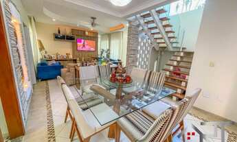 Imagem 5: Casa Duplex-4 Qts-1 Suíte-300 Mts-3 Vagas-Lazer com Piscina e Churrasqueira