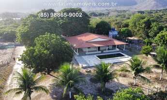 Imagem: 3 açudes, grande casa sede, pocilga, cajueiros