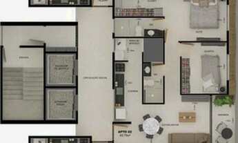 Imagem 4: Apartamento para Venda em João Pessoa, Bessa, 3 dormitórios, 2 suítes, 3 banheiros, 2 vaga