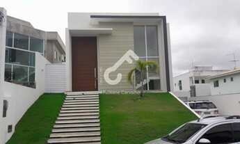 Imagem 1: Lauro de Freitas! Maravilhosa casa ALTO PADRÃO em condomínio fechado, com 4 quartos todos