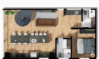 Imagem 7: Casa vertical Duplex com 120m² 3 quartos em Tambaú - João Pessoa - PB