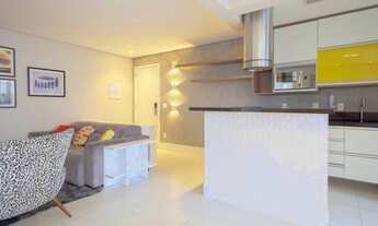 Imagem 6: Apartamento de 68m² com 2 dormitórios para venda e locação no Brooklin. Banheiros com vent