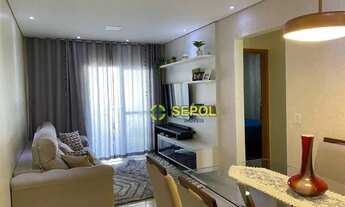 Imagem 2: Apartamento com 2 dormitórios à venda, 63 m² por R$ 559.000 - Campestre - Santo André/SP