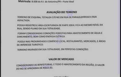 Imagem 6: Vendo ou troco terreno em Antonina