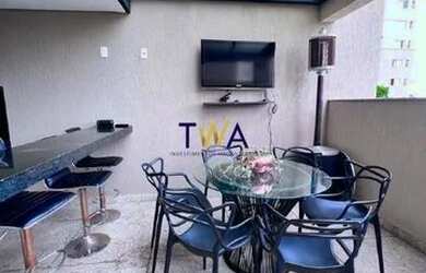 Imagem 4: Área privativa com 3 quartos, sendo 1 suíte disponível para locação