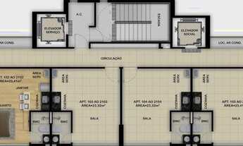Imagem 3: Flat para venda tem 24 metros quadrados com 1 quarto em Boa Viagem - Recife - PE