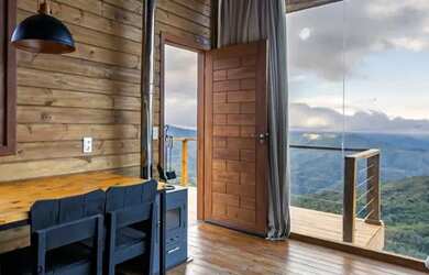 Imagem 4: Chalé com Vista para a Serra Catarinense