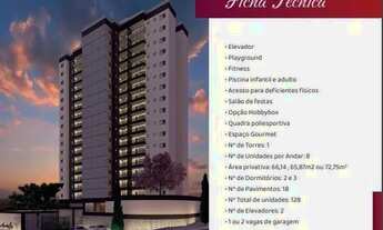 Imagem 7: Apartamento para venda possui 72 metros quadrados com 3 quartos