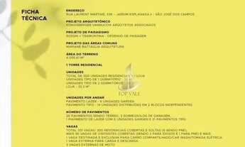 Imagem 4: Apartamento com 1 dormitório à venda, 33 m² por R$ 412.149,53 - Jardim das Colinas - São J