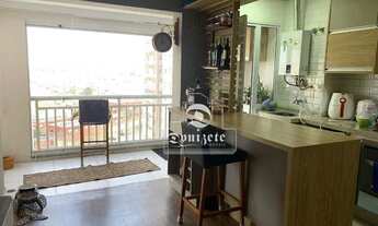 Imagem 2: Apartamento com 2 dormitórios à venda, 64 m² por R$ 599.999,90 - Vila Homero Thon - Santo