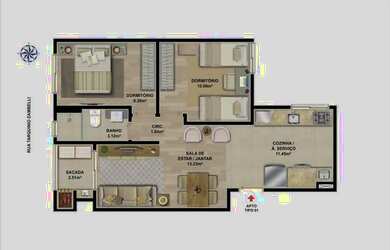Imagem 7: Level Place Residence