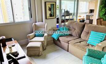 Imagem 2: Lindo Apartamento de 141m² - 3 suítes -2 vagas - Chácara Klabin