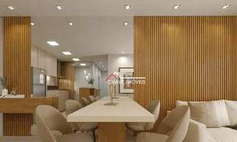 Imagem 2: Apartamento com 2 dormitórios à venda, 56 m² por R$ 456.482,64 - Macuco - Santos/SP