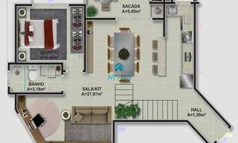 Imagem 7: Apartamentos à Venda em Localização Privilegiada no Bairro Itacorubi - Florianópolis/SC!