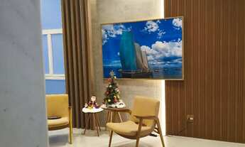 Imagem 5: Sala com vaga de garagem e banheiro privativo