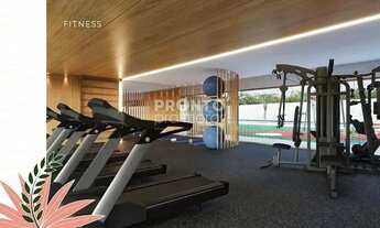 Imagem 3: Venda Flat com varanda gourmet em muro alto