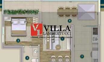 Imagem 7: Excelente 1 quarto com terraço no Buritis