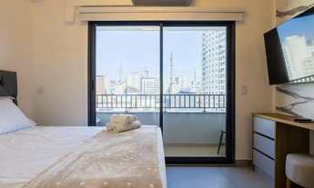 Imagem 5: Apartamento Studio para aluguel com 23 metros quadrados com 1 quarto em Consolação - São P