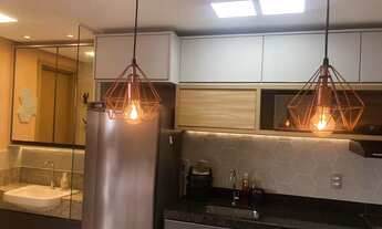 Imagem 3: Apartamento mobiliado, andar alto, quarto/sala na Av. dos Holandeses, Calhau