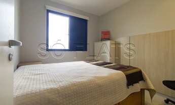 Imagem 6: Flat Espaço Alpha disponível para locação na Vila Olímpia com 40m² contendo 1 dormitório e