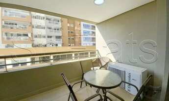 Imagem 4: Flat totalmente moderno contendo 2 dormitórios ficando ao lado da Av. Jornalista Roberto M