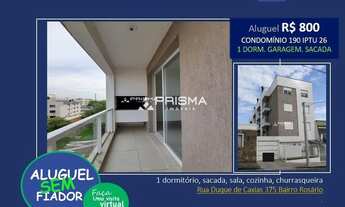 Imagem: 1 dormitório, sacada, churrasqueira, garagem