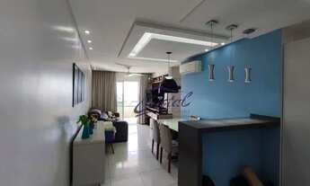 Imagem 2: Apartamento com 2 dormitórios à venda, 83 m² por R$ 550.000 - Boqueirão - Praia Grande/SP