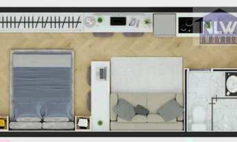 Imagem: Studio com 1 dormitório à venda, 24 m²