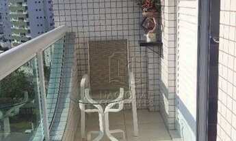 Imagem 2: Apartamento com 1 dormitório à venda, 55 m² por R$ 305.000,00 - Vila Guilhermina - Praia G