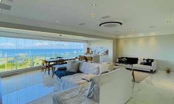 Imagem 2: Apartamento Hemisphere 360º de 4 Suítes 200m2 Decorada Nascente Vista mar Pituaçu / Patam