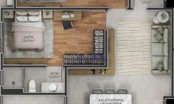 Imagem 7: Apartamento com 2 dormitórios à venda, 77 m² por R$ 547.000 - Centro - Navegantes/SC