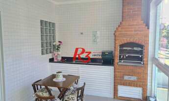 Imagem 3: Casa com 3 dormitórios à venda, 146 m² por R$ 1.060.000,00 - Embaré - Santos/SP