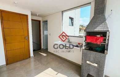 Imagem 2: Cobertura com 2 dormitórios para alugar, 108 m² por R$ 2.483,72/mês - Jardim Utinga - Sant