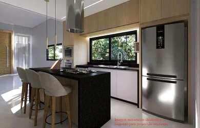 Imagem 3: Casa moderna 3 quartos - Residencial Vila Suíça